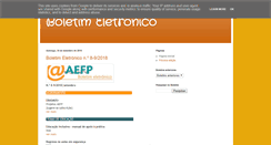Desktop Screenshot of boletim.aefp.pt